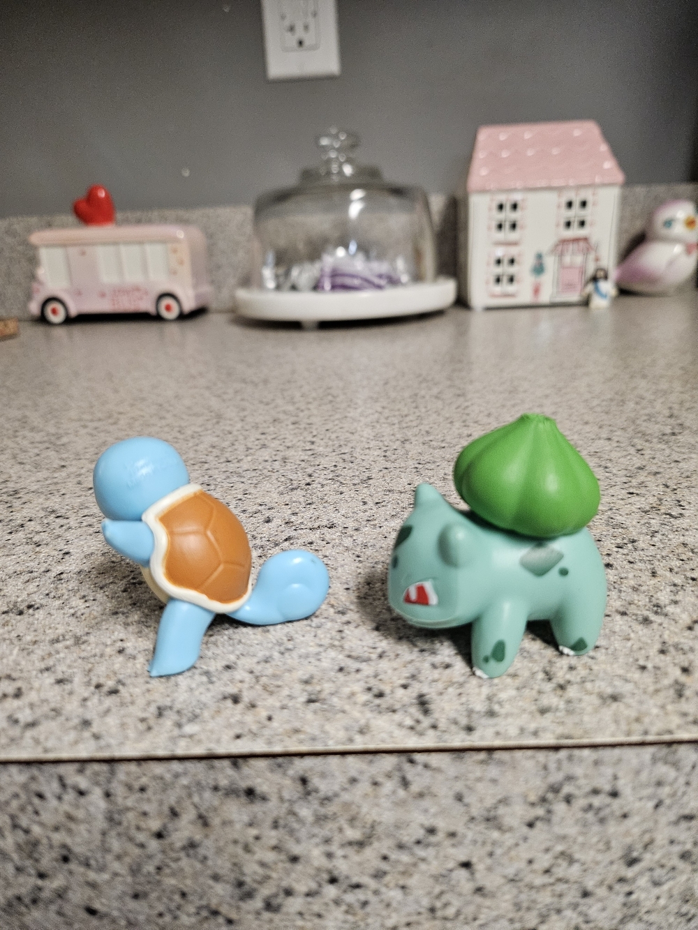 Pokemon Squirtle & Bulbasaur Figure Set - Blue & Green - Picture 3 of 10